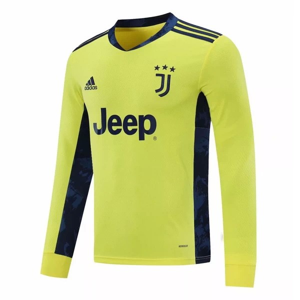 Tailandia Camiseta Juventus 1ª Kit ML Portero 2020 2021 Amarillo